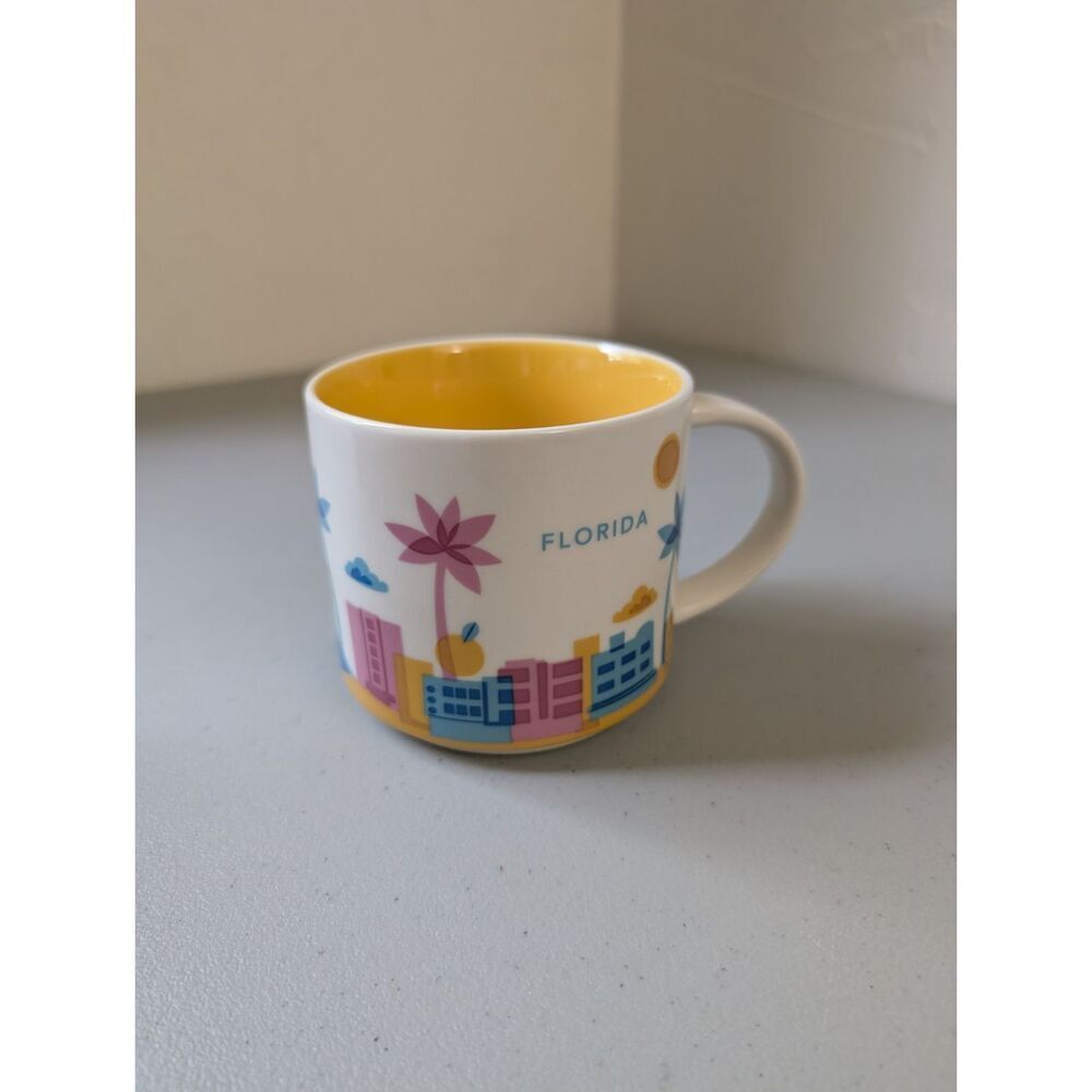 STARBUCKS Collectible Florida Coffee Mug You Are Here Series